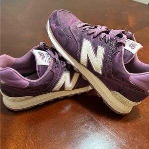 New Balance classic purple camo size 9